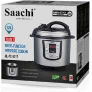 Saachi 12L Electric Pressure Cooker NL-PC-5312-BK