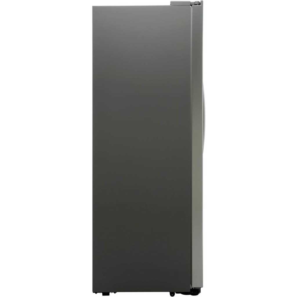 Hisense 740 Litre Side-By-Side American Fridge Freezer RC-74WS4SIB - Stainless Steel Look