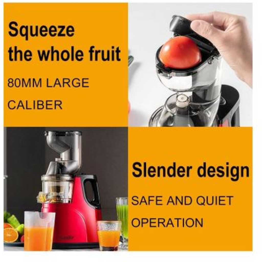 Sonifer Electric Slow Juicer With Nutri Smart Juicing Function-Multicolour