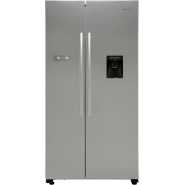 Hisense 740 Litre Side-By-Side American Fridge Freezer RC-74WS4SIB - Stainless Steel Look