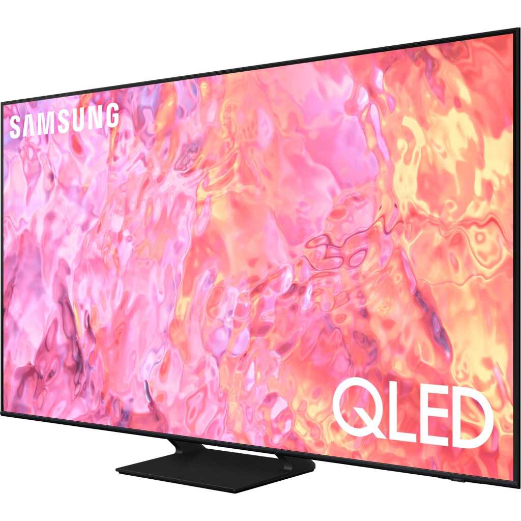 Samsung QLED 75-inch Class Q60C Series – 4K UHD Dual LED Quantum HDR Smart TV; Tizen, Built-in Wi-Fi, HDR, Bluetooth, Chromecast, Dolby Atmos, Free-to-Air Decoder