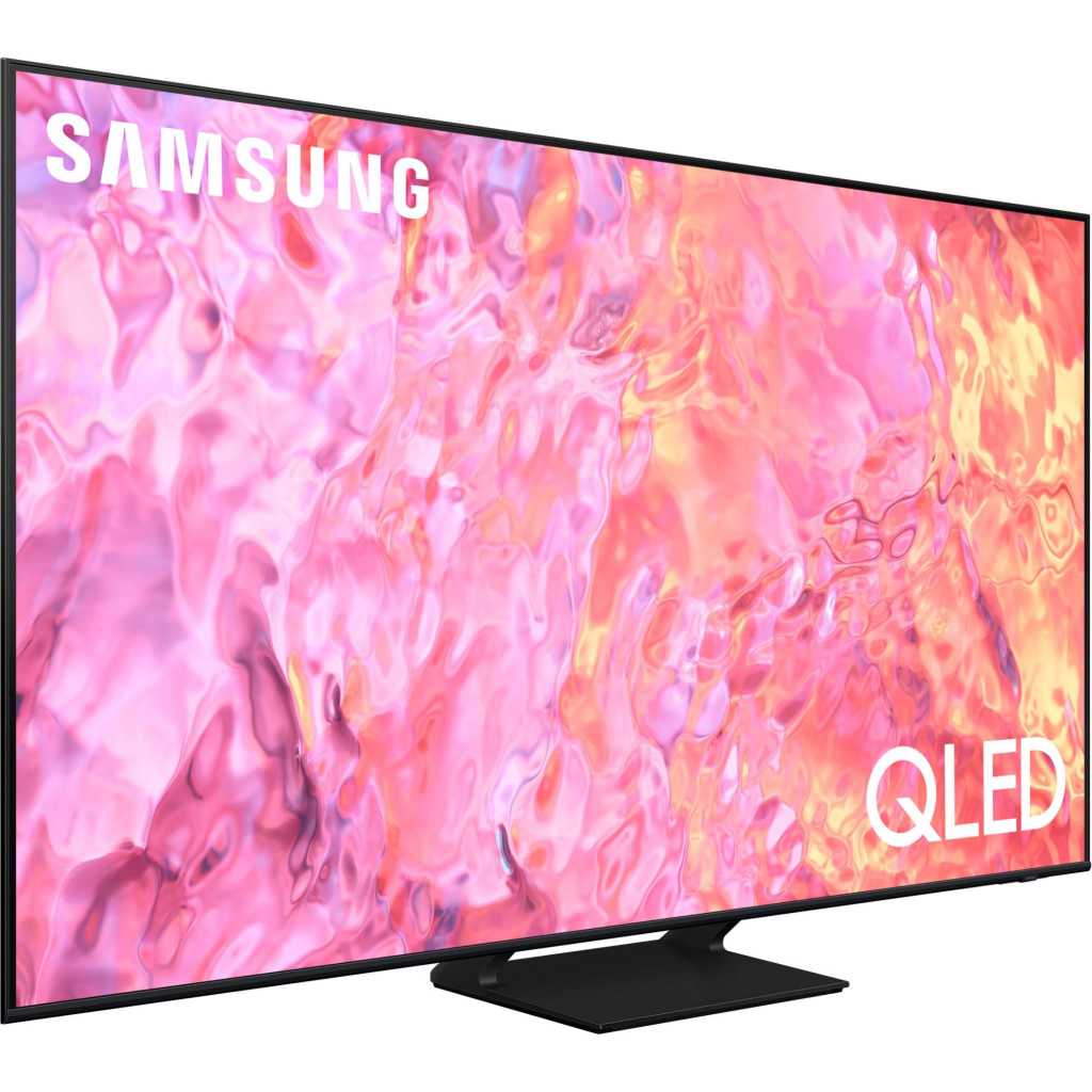 Samsung QLED 75-inch Class Q60C Series – 4K UHD Dual LED Quantum HDR Smart TV; Tizen, Built-in Wi-Fi, HDR, Bluetooth, Chromecast, Dolby Atmos, Free-to-Air Decoder