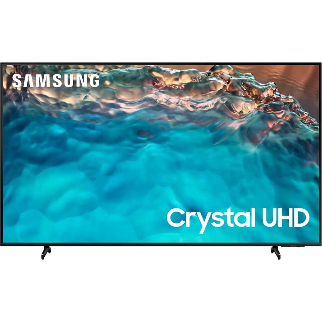 Samsung 50 Inch BU8000 UHD Crystal 4K Smart TV - Airslim Design With Alexa & Smart TV Streaming Built In, Object Tracking Sound, Contrast Enhancer, Boundless Screen & Adjustable Stand