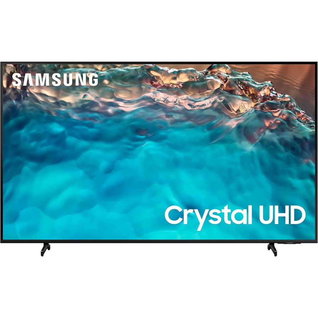 Samsung 50 Inch BU8000 UHD Crystal 4K Smart TV (2022) - Airslim Design With Alexa & Smart TV Streaming Built In, Object Tracking Sound, Contrast Enhancer, Boundless Screen & Adjustable Stand