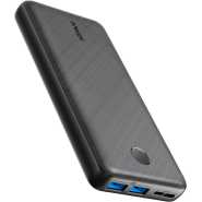 Anker 20000mAh Power Bank, PowerCore Essential Portable Charger with PowerIQ Technology and USB-C (Input Only), High-Capacity External Battery Pack Compatible with iPhone, Samsung, iPad, and More