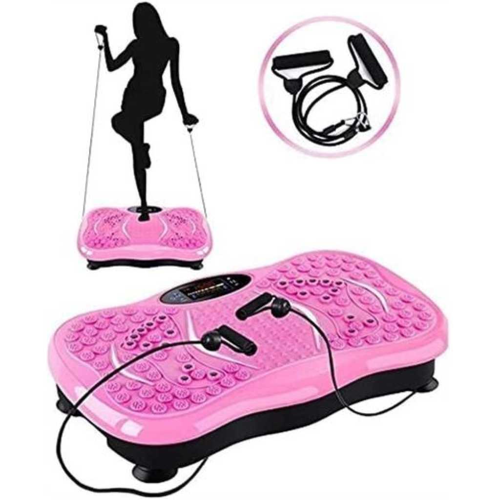 Vibration Platform Exercise Machine,Vibration Plates Fitness Massage Machine,Whole Body Vibration Shaking Machine,Vibration Trainer for Weight Loss& Body Workout,Max Weight