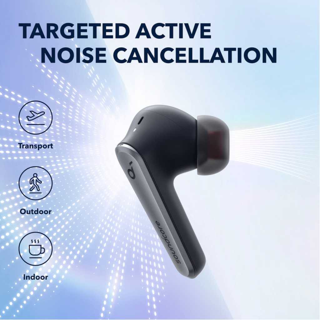Soundcore Anker Liberty Air 2 Pro, True Wireless Earbuds Headphones, Targeted Active Noise Cancelling, PureNote Technology, LDAC