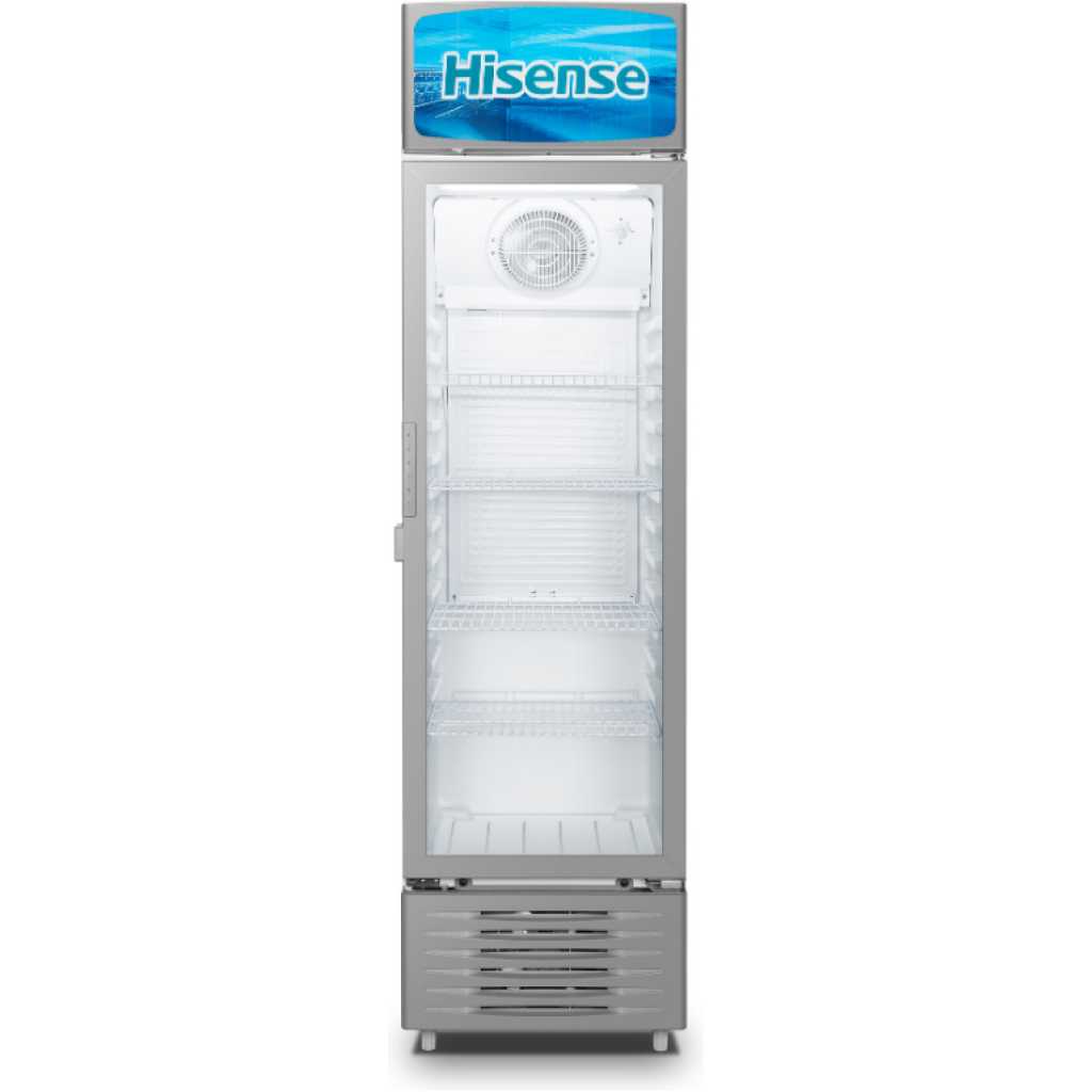 Hisense 500 Litre Single Door Display Cooler | FL-50FC; Vertical Display Chiller, Single Showcase Display Refrigerator