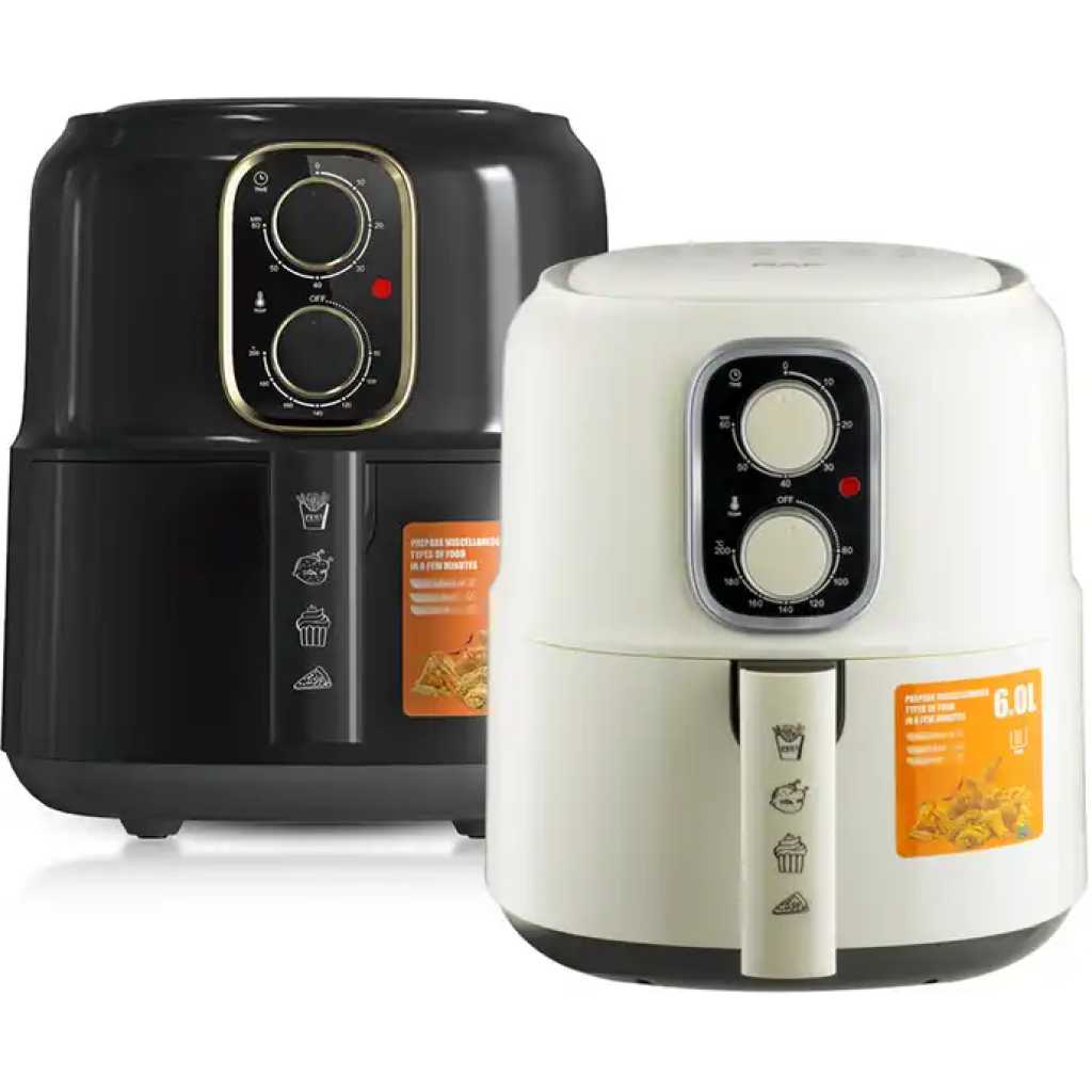 RAF 6L Air Fryer, Steam Hot Air Cooker Fryer Oil Free Smart Air Fryer R5361