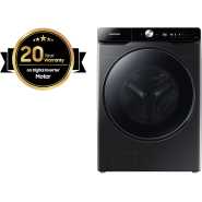 Samsung 21KG/12 kg Combo Washer & Dryer WD21T6300GV Big Capacity Wash & Dry with Eco Bubble™, AI Control, AI Wash