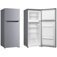 Hisense 160 - Litres Fridge; Double Door Top Mount Freezer Defrost Refrigerator RD-16DR - Silver