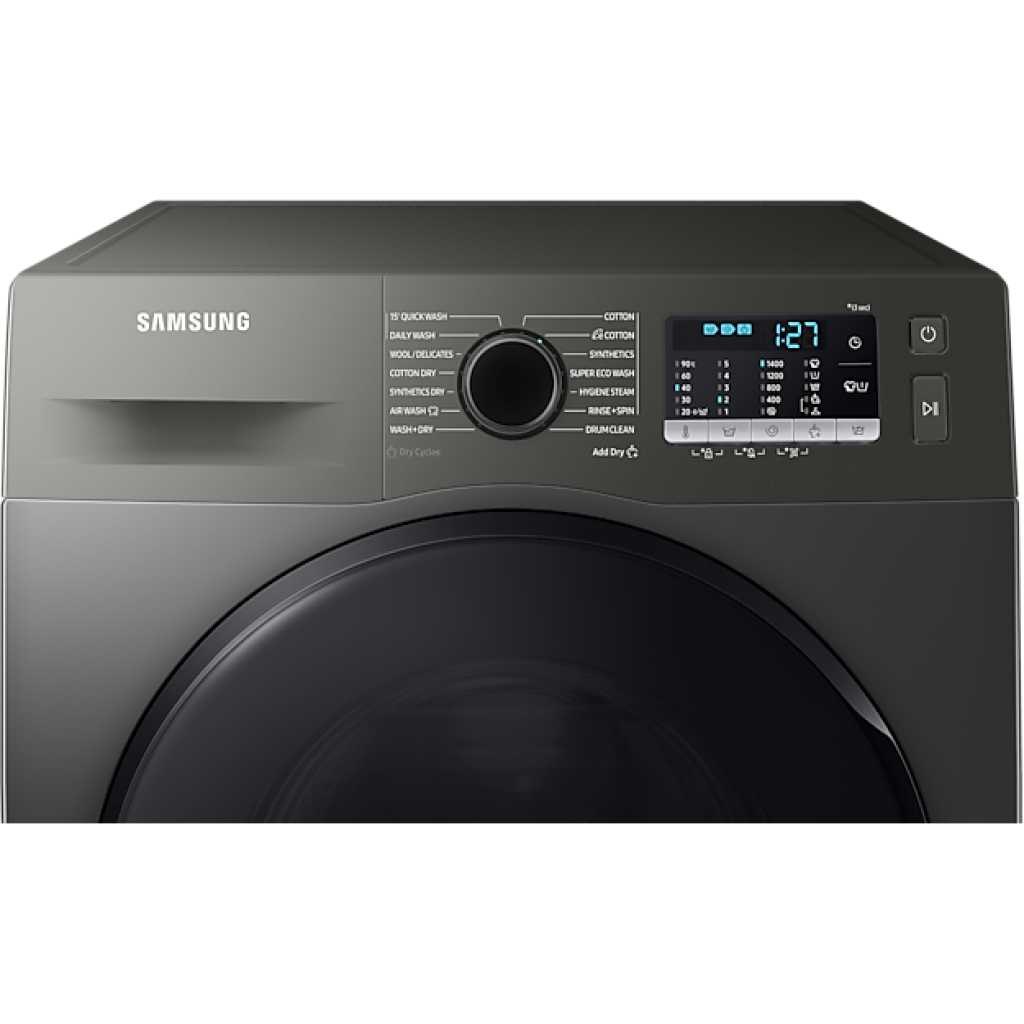 Samsung 8/5kg Front Load Washer / Dryer Combo, With Eco Bubble Technology, WD80TA046BX