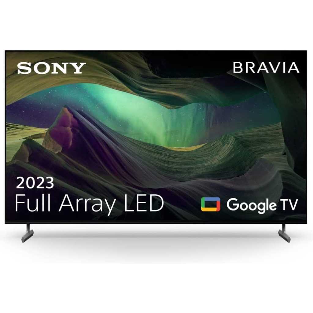 Sony BRAVIA 55 - Inch | KD-55X85L | Full Array LED | 4K HDR UHD | Google TV | ECO PACK | BRAVIA CORE | Seamless Edge Design | 2023 Model