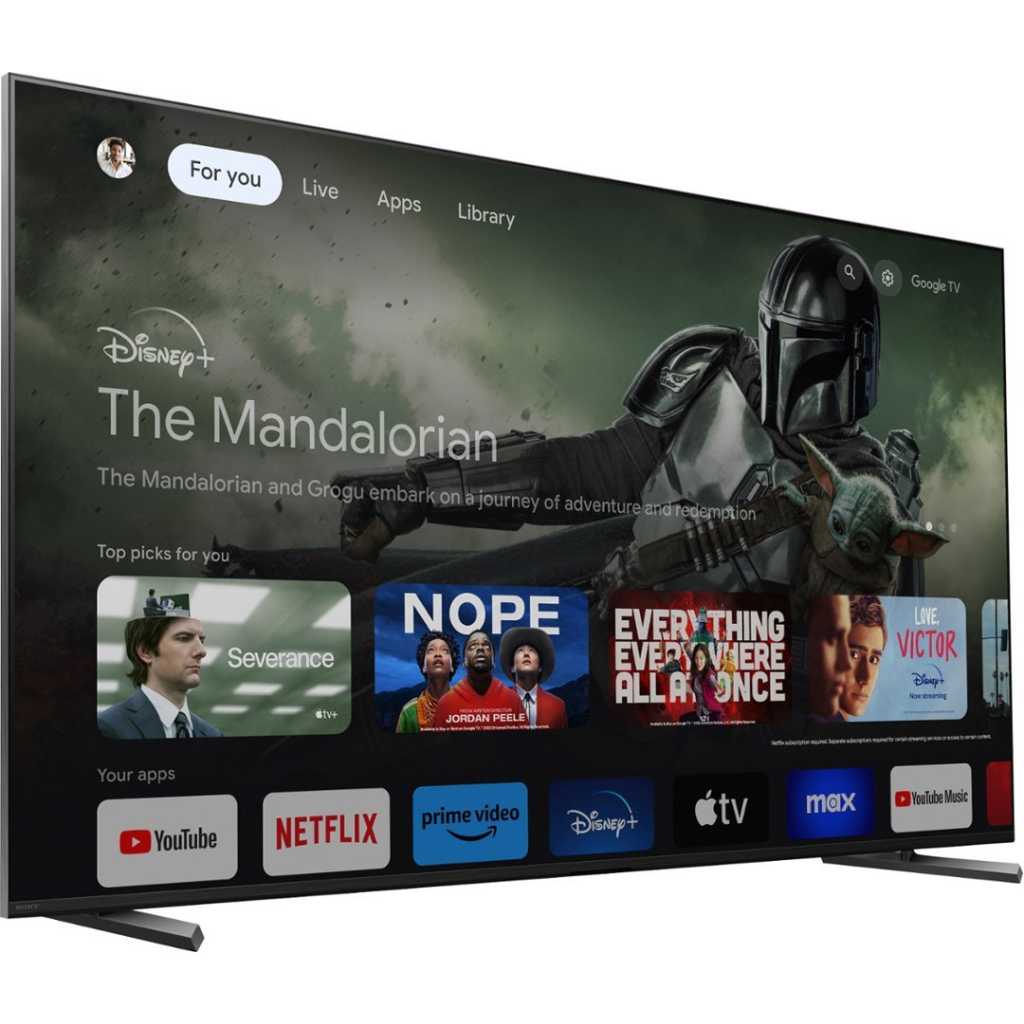 Sony 65 inch X90L Full Array LED 4K Ultra HD Smart Google TV with Dolby Vision HDR and Exclusive Features for Playstation 5 (XR65X90L) - 2023 Model