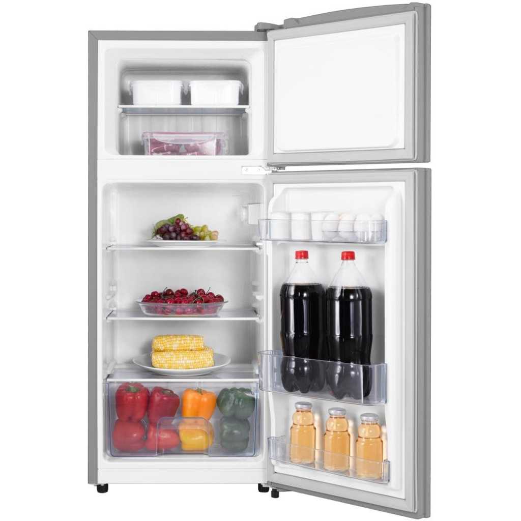 Hisense 160L Double Door Fridge, Top Mount Freezer – RD-16DR 160 - Litres Defrost Refrigerator