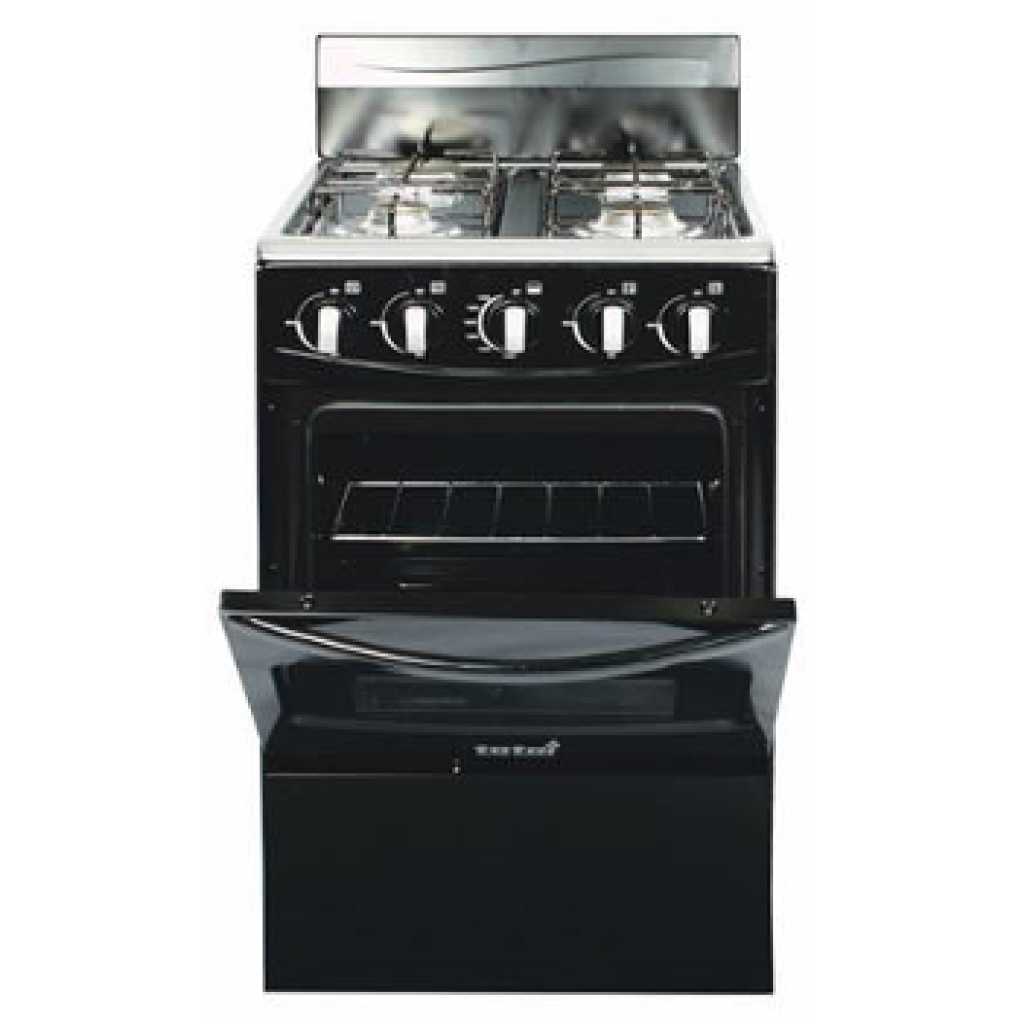 Style 50X50 Full Gas Cooker – Black