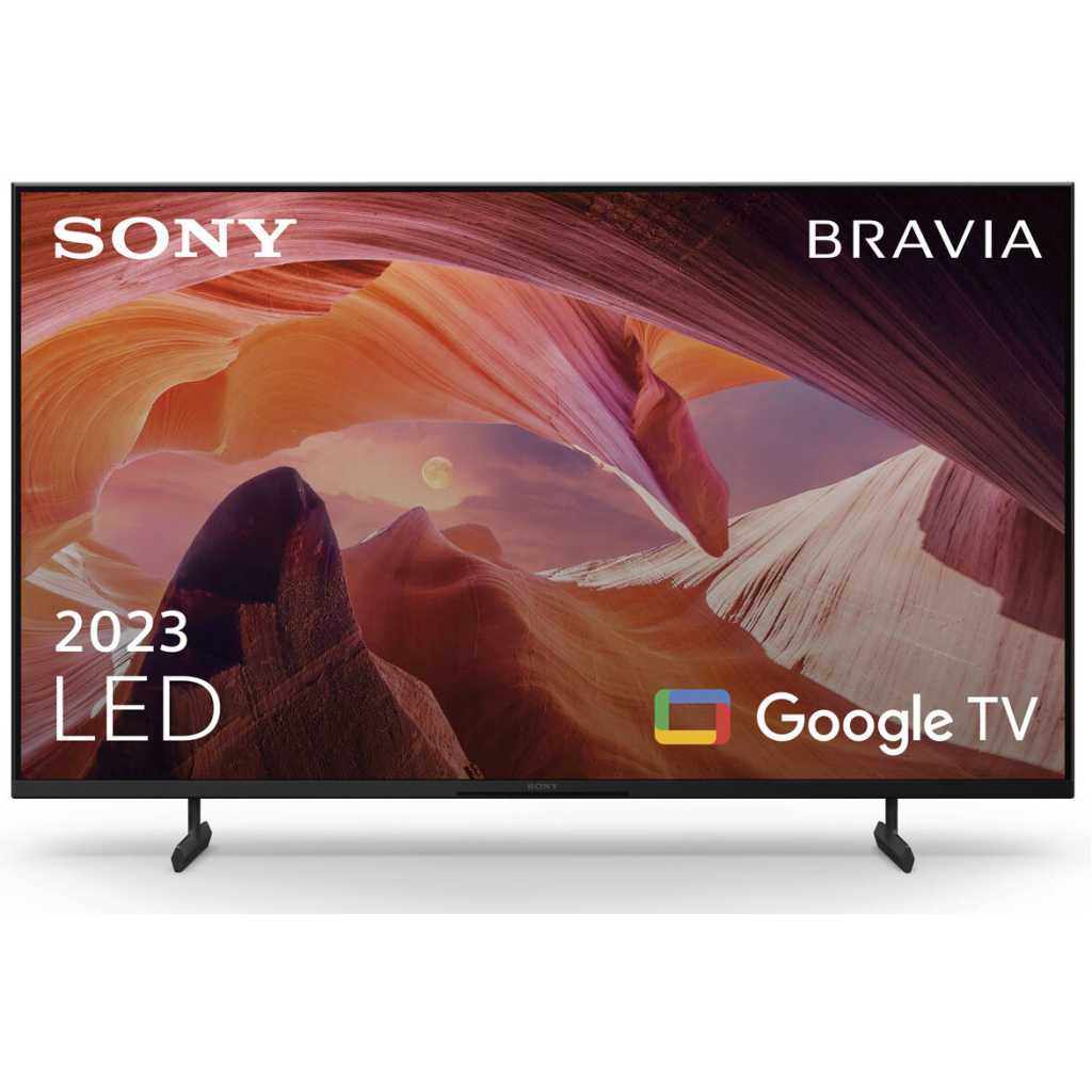 Sony BRAVIA 55 Inch TV 4K UHD LED Smart Google TV - KD-55X80L (2023 Model)