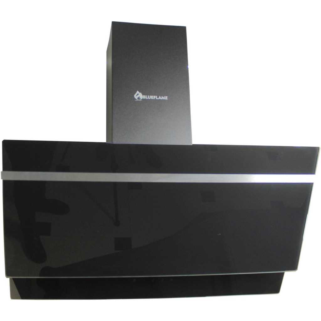 Blueflame 60cm Cooker Chimney Hood, 3 Speed Levels, Kitchen Extractor Fan CH120 - Black