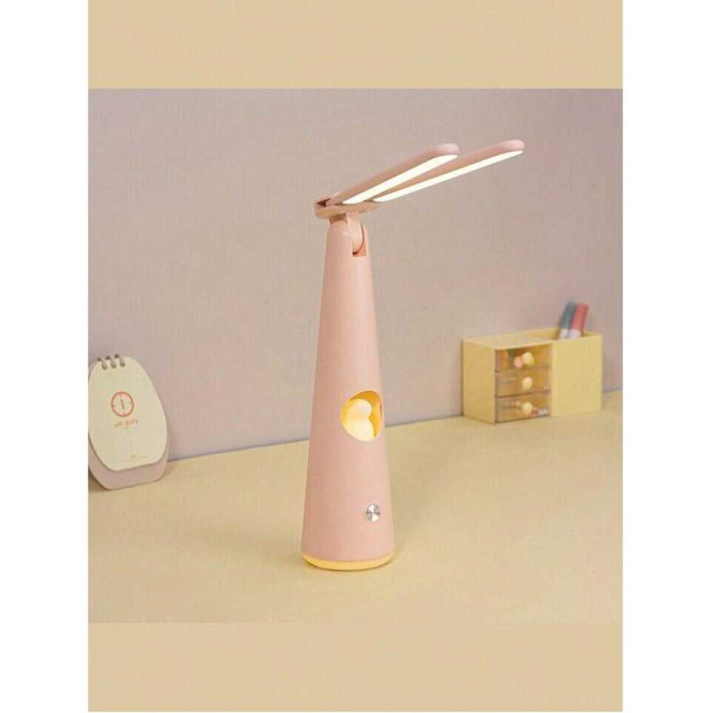 Touch Folding Usb Rechargeable Eye Protection Table Lamp Three Color Light Led Learning Reading Table Lamp Home Plug in Night Light Torch