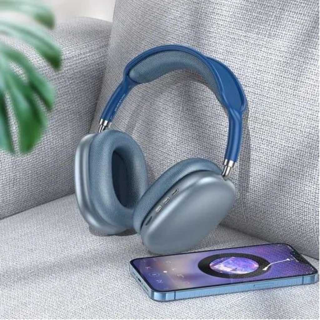 Compatible Wireless Bluetooth Headphone For 3D Stereo Over Ear Headset - Multicolor