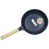 30CM Non Stick Ceramic Coated Frying Pan Kitchenware Cooking Round Roti Egg Chapati Pan -Black