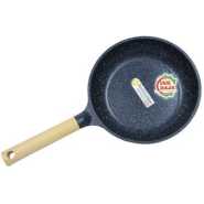 30CM Non Stick Ceramic Coated Frying Pan Kitchenware Cooking Round Roti Egg Chapati Pan -Black