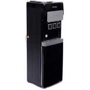Blueflame Water Dispenser Hot Cold And Normal With Bottom Fridge BF220WDF - Black
