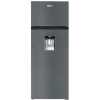 SPJ 270 Litres Fridge; Double Door Top Mount Freezer Defrost Refrigerator With Dispenser - Silver