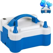 ortable Dual Nozzle Electric Balloon Blower Plastic Air Pump, Electric Household Balloon Inflator Air Pump Blower for Birthday, Wedding Decoration