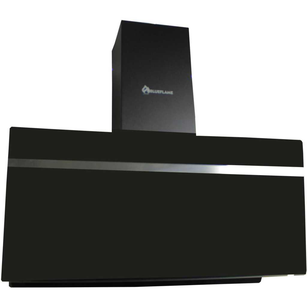 Blueflame 60cm Cooker Chimney Hood, 3 Speed Levels, Kitchen Extractor Fan CH120 - Black