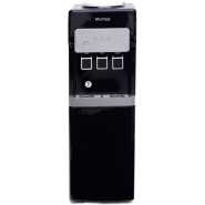 Blueflame Water Dispenser Hot Cold And Normal With Bottom Fridge BF220WDF - Black