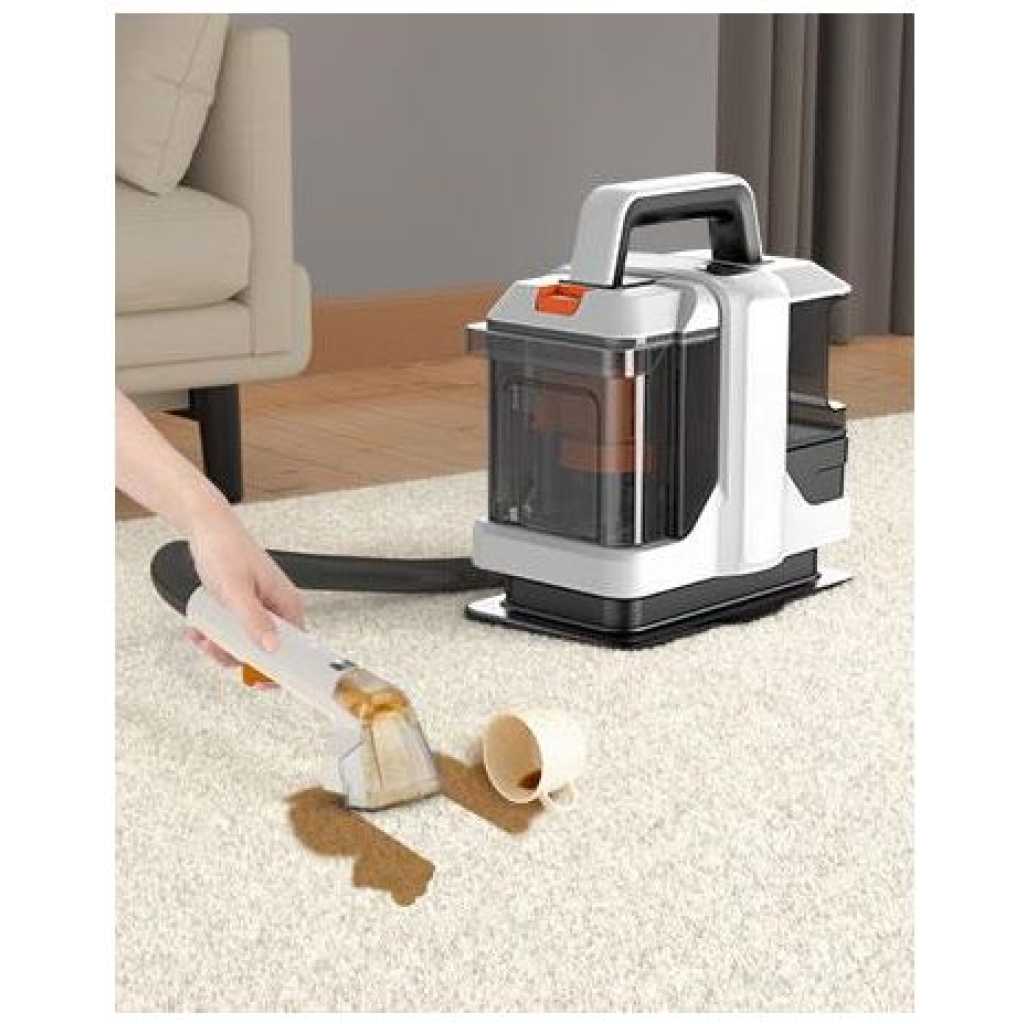 Ailltopd Portable Spot Carpet Cleaner Machine, Powerful Deep Stain Cleaning for Couch, Pets, Car Seats, Upholstery & Furniture, Spot with Dual Size Brushhead