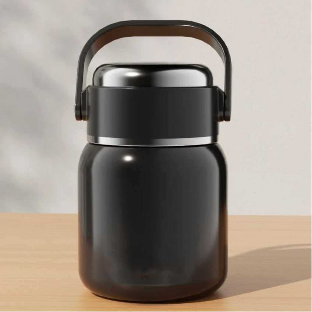 Zego Vacuum stainless steel stewing beaker Food Flask stewing pot, portable insulation barrel Food Container Lunch Box home and work