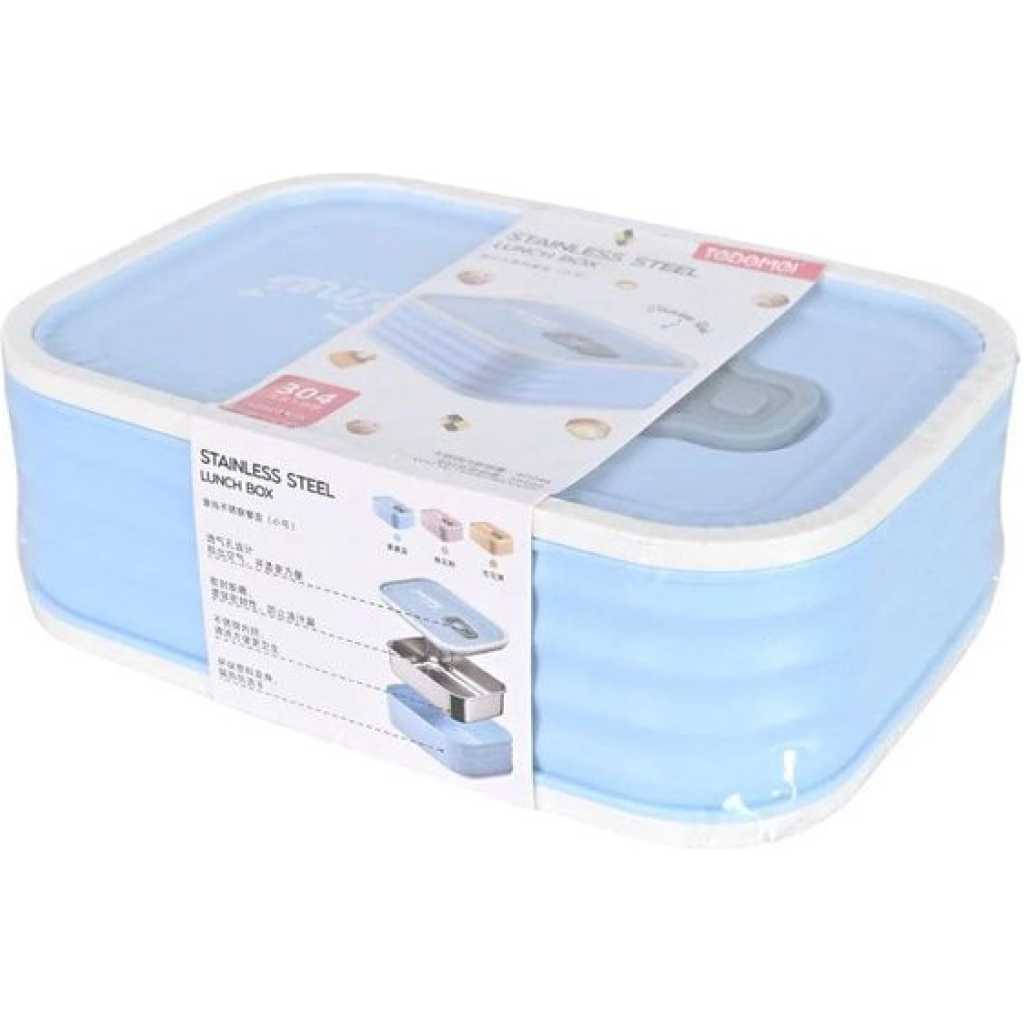 Eco-Friendly Natural Reusable Lunch Box Set Food Storage Container