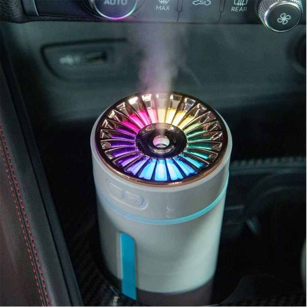 SHARE THIS PRODUCT Portable Mug Humidifier with LED Night Light for The Office Bedroom Cordless Humidifiers Air Humidifier for Baby Cool Mist with Night Light Waterless Auto-Off 300ml