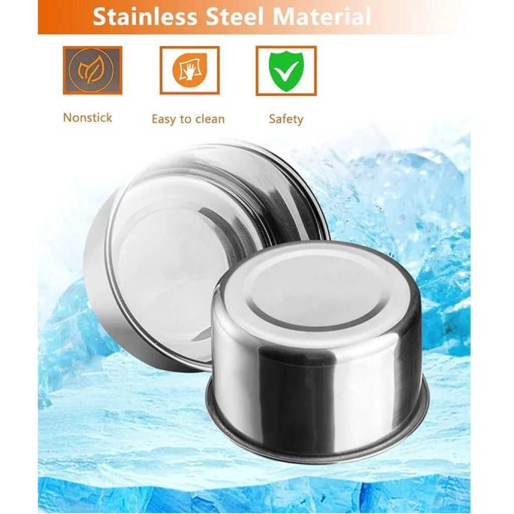 Electric Lunch Box Food Heater 1/2 Layers Heated Lunch Boxes Double Protection Stainless Steel Portable Mini Microwave Food Warmer for Adults Workplace Travel