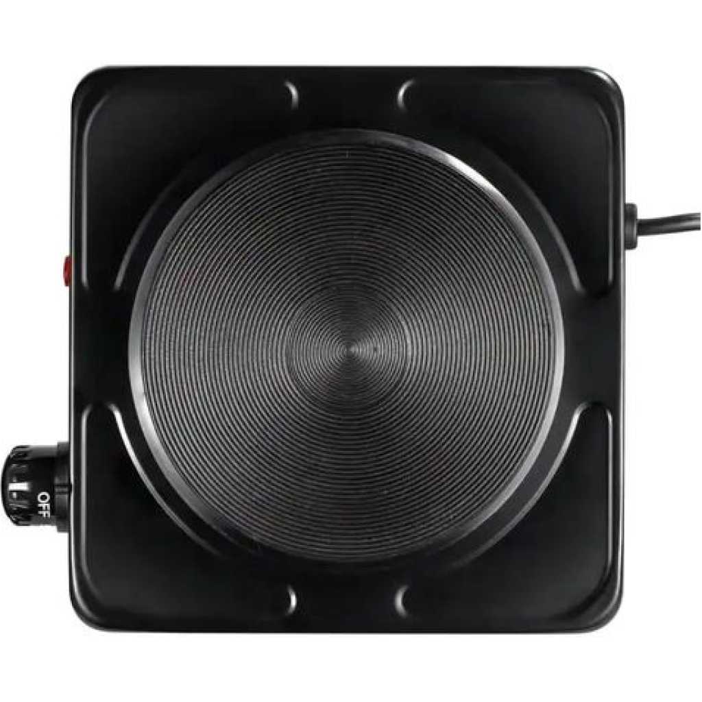 RAF Electric Ceramic Stove 1000 W cooking hot plate with temperature control overheat protection electric cooker- Black