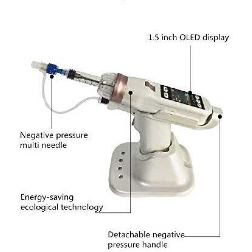 E-z Multi contraption Mesotherapy Gun Negative Pressure Beauty Machine Meso Vacuum Therapy Gun.