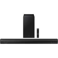 Samsung HW-B550 2.1ch Soundbar with Dolby Audio, DTS Virtual:X, Subwoofer Included, Adaptive Sound Lite, Bluetooth Multi-Device Connection, Wireless Surround Compatible