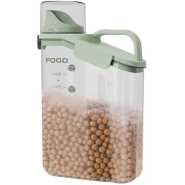 3 Pieces Of 2500ml, 1800ml, 1500ml Cereal Containers Storage Dispenser, Airtight Dry Food Storage Containers with Lids BPA Free Cereal Dispensers for Flour, Sugar, Grain, Rice Beans & Baking Supply Storage Bin