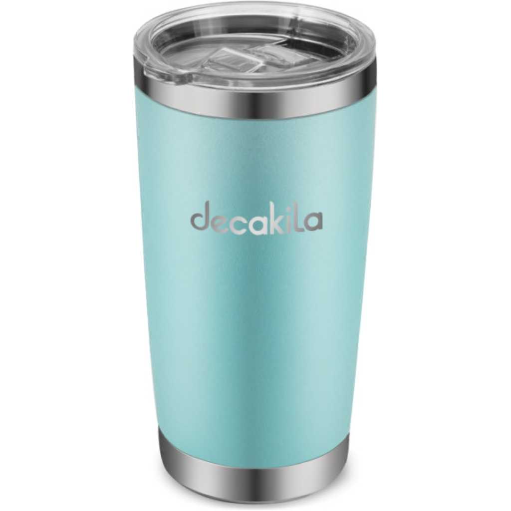 Decakila Travel Mug 570ML 20oz Mug Tumbler| Stainless Steel, Vacuum Insulated Water Coffee Tumbler Cup, Double Wall Powder Coated Spill-Proof Thermal Cup KMTT024L