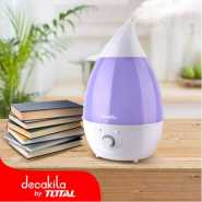 Decakila Humidifier Ultrasonic 1.6L 25W Coverage Area: 25-30 Square Meter KUAH001L