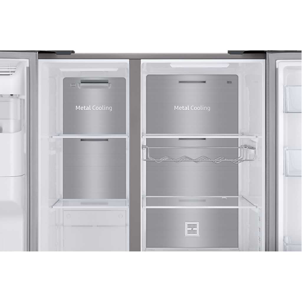 Samsung RS65R5691M9/UT Side By Side Fridge (602 Litres with Water Dispenser and Ice Maker)