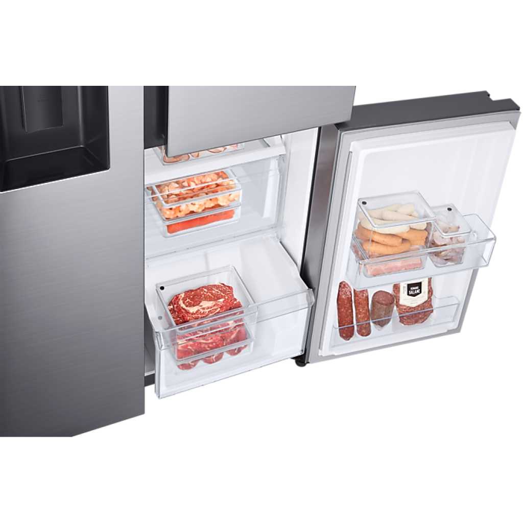 Samsung RS65R5691M9/UT Side By Side Fridge (602 Litres with Water Dispenser and Ice Maker)