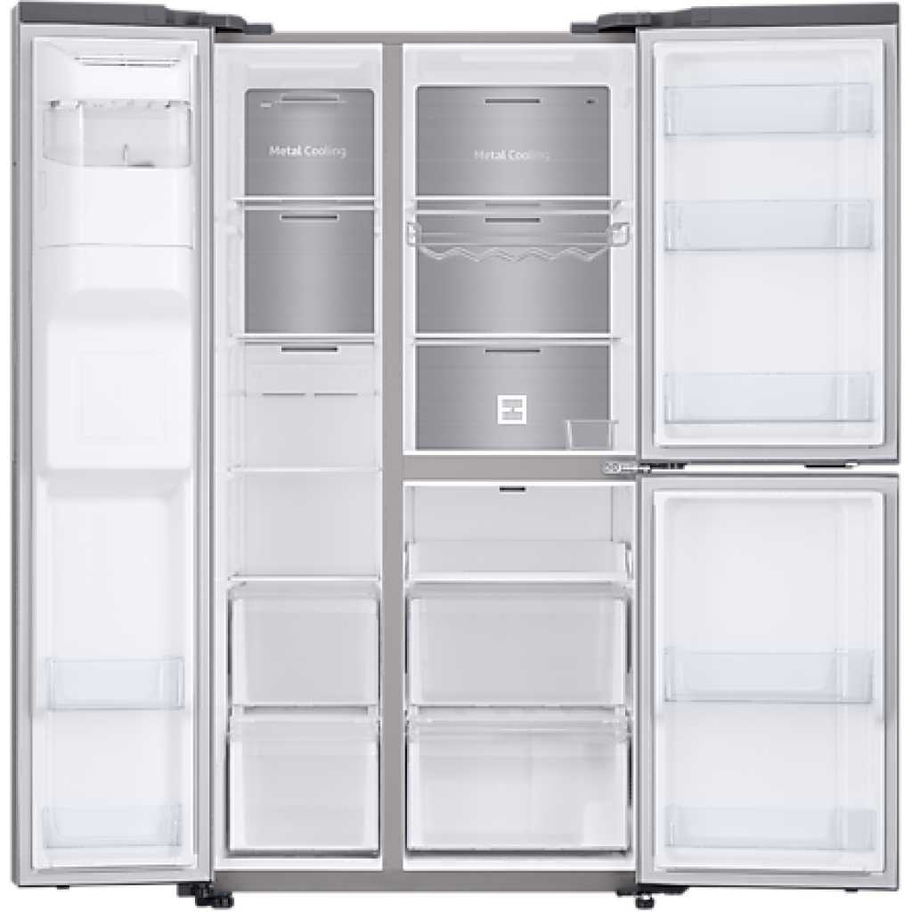 Samsung RS65R5691M9/UT Side By Side Fridge (602 Litres with Water Dispenser and Ice Maker)