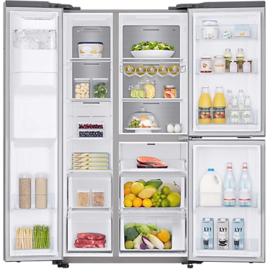 Samsung RS65R5691M9/UT Side By Side Fridge (602 Litres with Water Dispenser and Ice Maker)