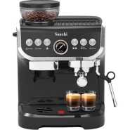 Saachi 19 Bar High Pressure Pump Coffee Maker Machine 2 Litre- Black