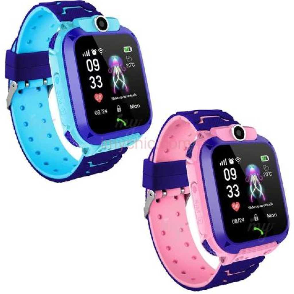 Kids Smart Watch To Follow Your Children GPS 400mAh Smart2030 C003- Multicolor