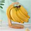 Banana Holder Wood, Banana Tree Banana Stand Fruit Hanger, Grape Hanger Rack Kitchen Organiser for Bananas, Grapes, Tomatoes etc