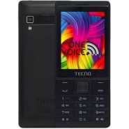 Tecno T528 Display 2.8" Screen 16MB ROM + 8MB RAM Dual SIM Phone-Black